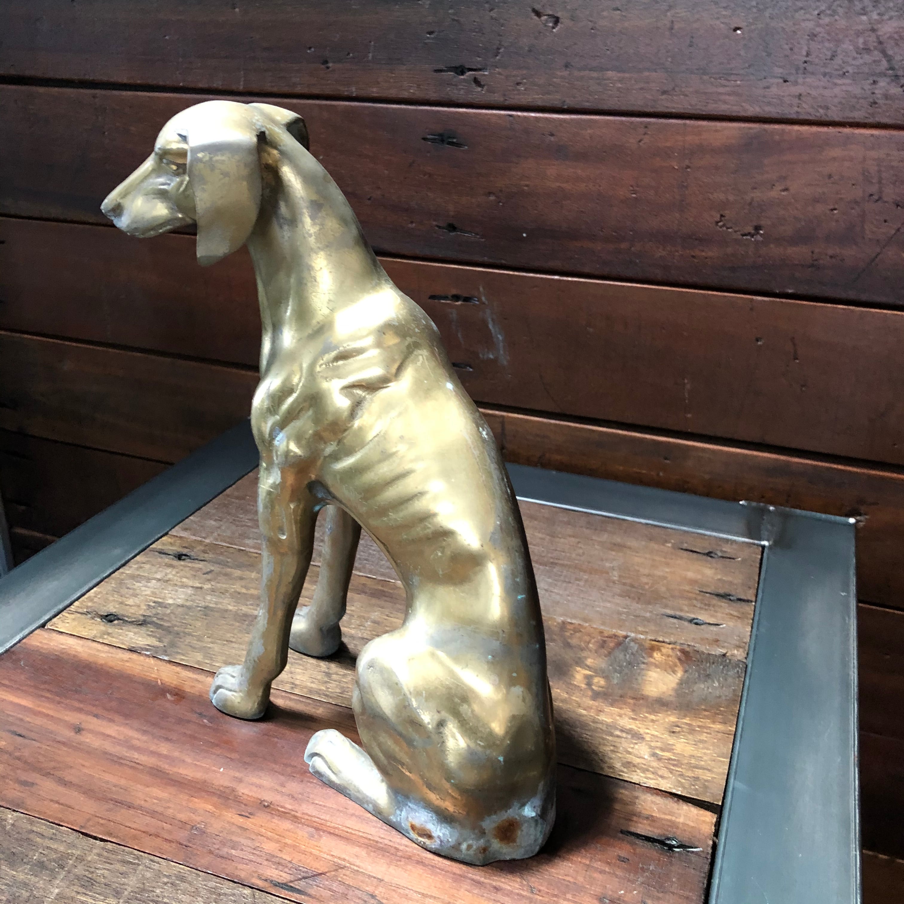 彫刻が施された水晶水晶犬の装飾ギフト動物の置物y529188
