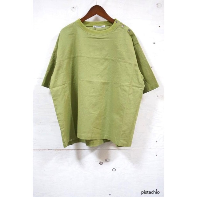 nachukara(ナチュカラ）綿麻キャンバス衿リブプルオーバー【SALE20％OFF】