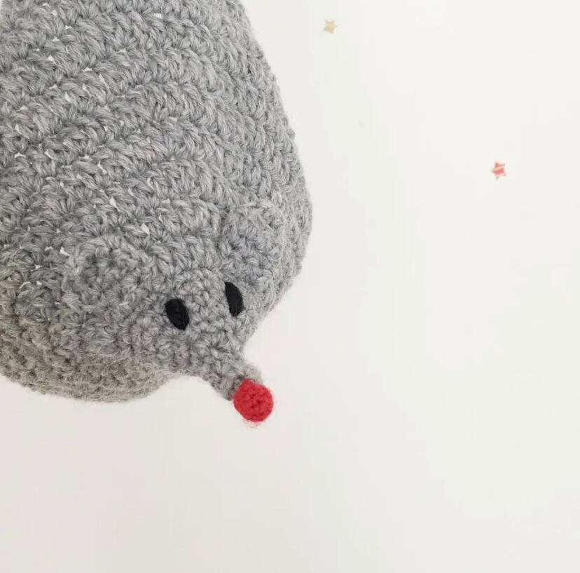 ねずみのとんがり帽子・Lサイズ(かぎ針編み) | aaco shop