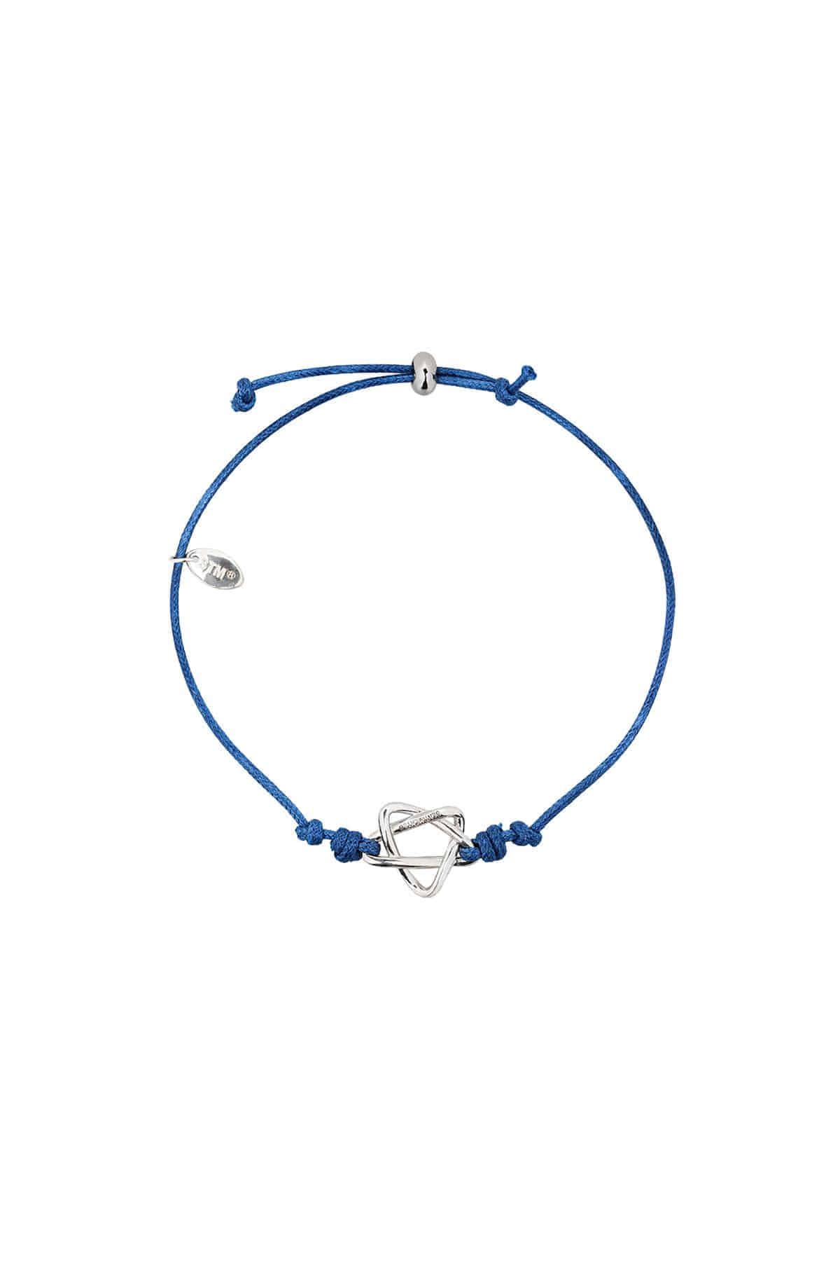【SENTIMENTS】NO.406 STAR LOGO KNOT BRACELET / 追跡付 3240f264a02aedb532a7018766f563