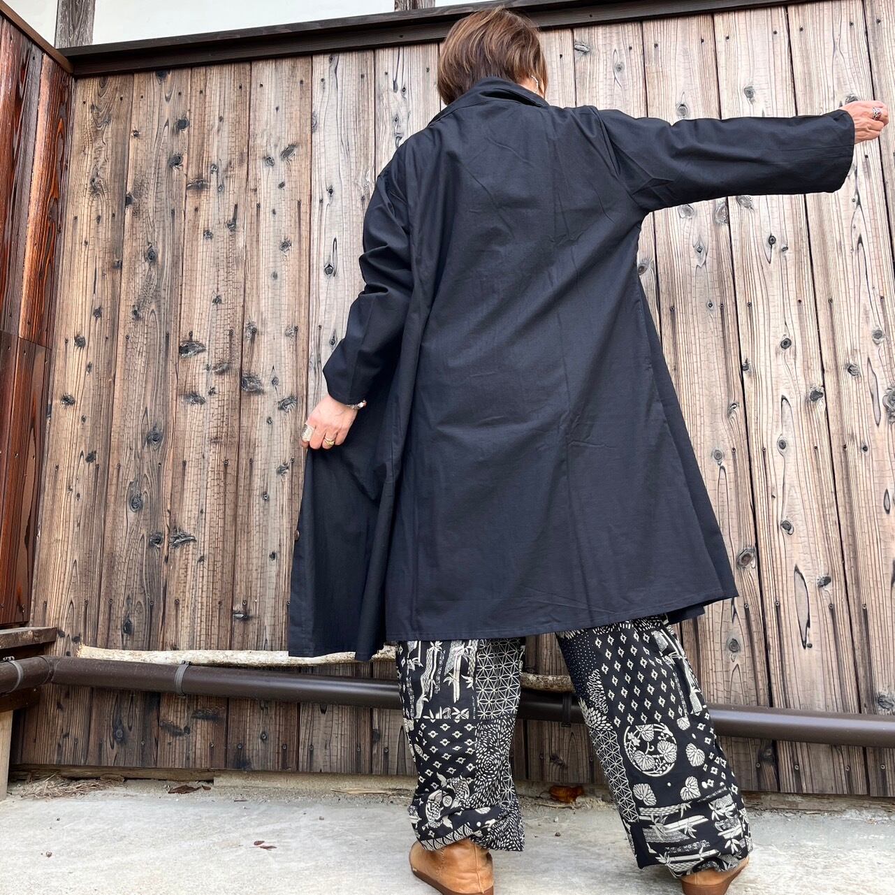 ネパールコットンビッグコート | アジアン雑貨ルチュ