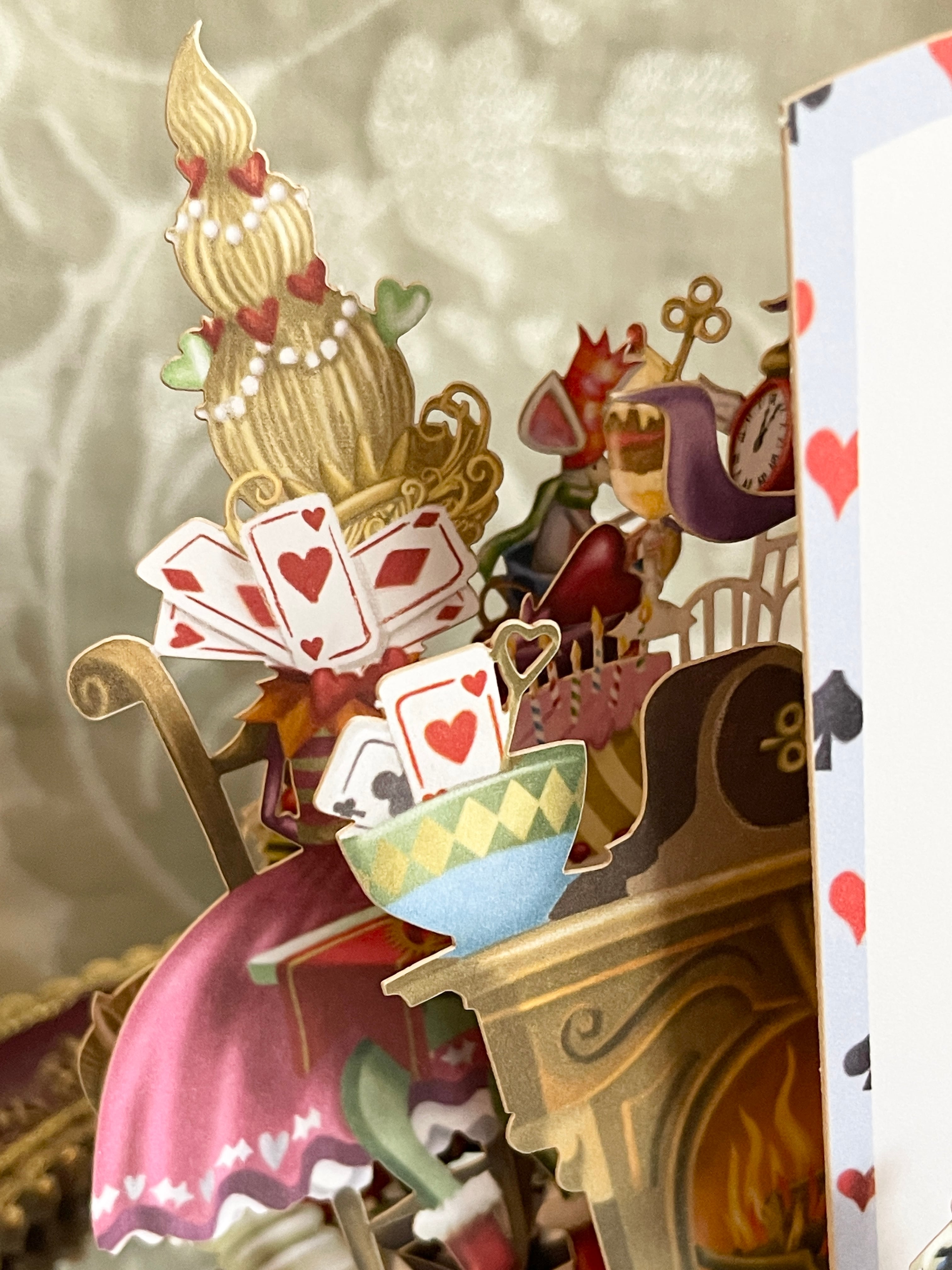 ◇Me&McQ◇アリス◇お茶会◇ティーパーティー◇立体3D◇ポップアップ