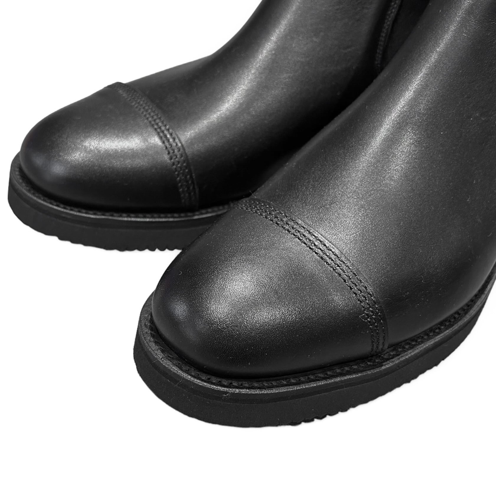 SANDERS / MILITARY CAP TOE CHELSEA BOOTS 