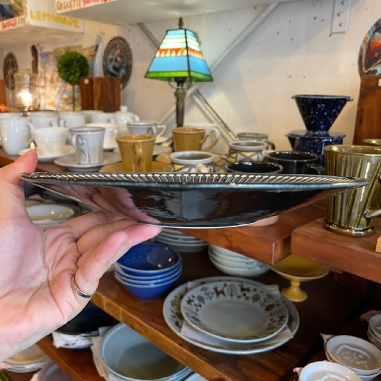 Albee 220plate 3colors / 美濃焼 日本製 アルビー 220プレート 全3色 陶磁器 食卓 日常使い キッチン雑貨 シンプル ナチュラル かわいい 皿 平皿 ギフト プレゼント