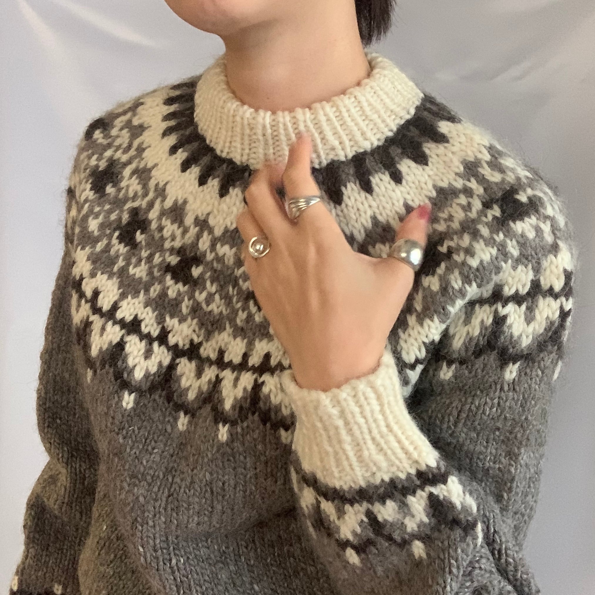 Vintage Nordic Sweater _01（ノルディック柄ニット） | TROPHY