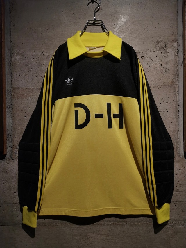 【Caka】"80's" "adidas" Vintage Loose Goalkeeper Game Shirt