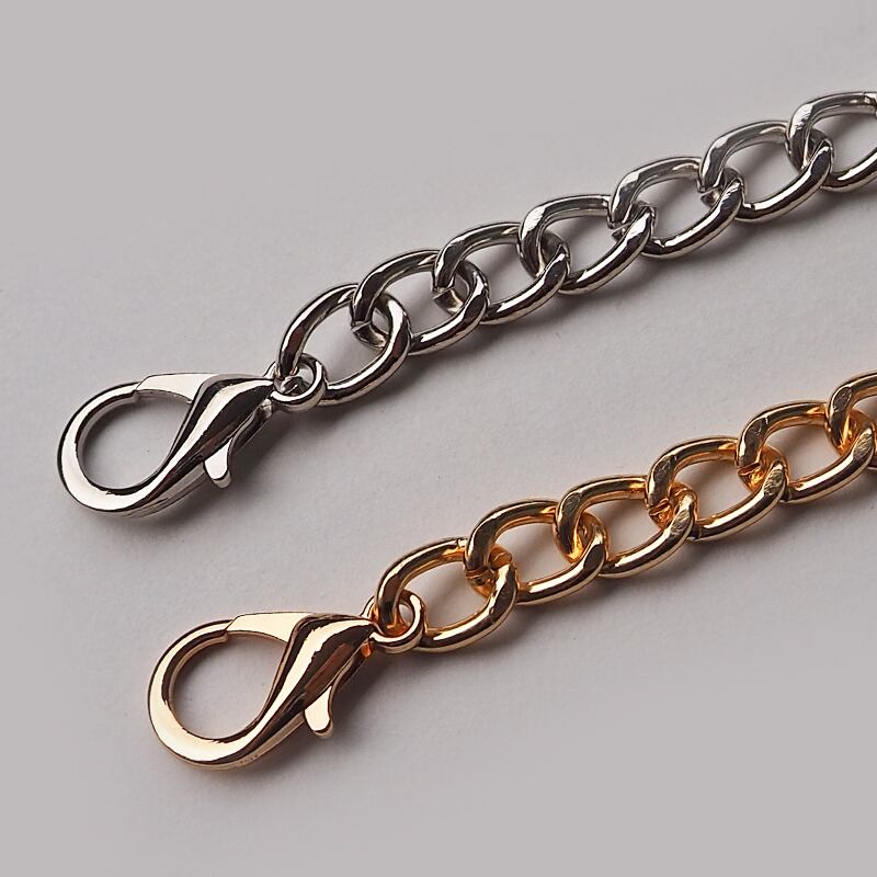 20.5cm 】 バッグチェーン シルバー ゴールド ストラップ