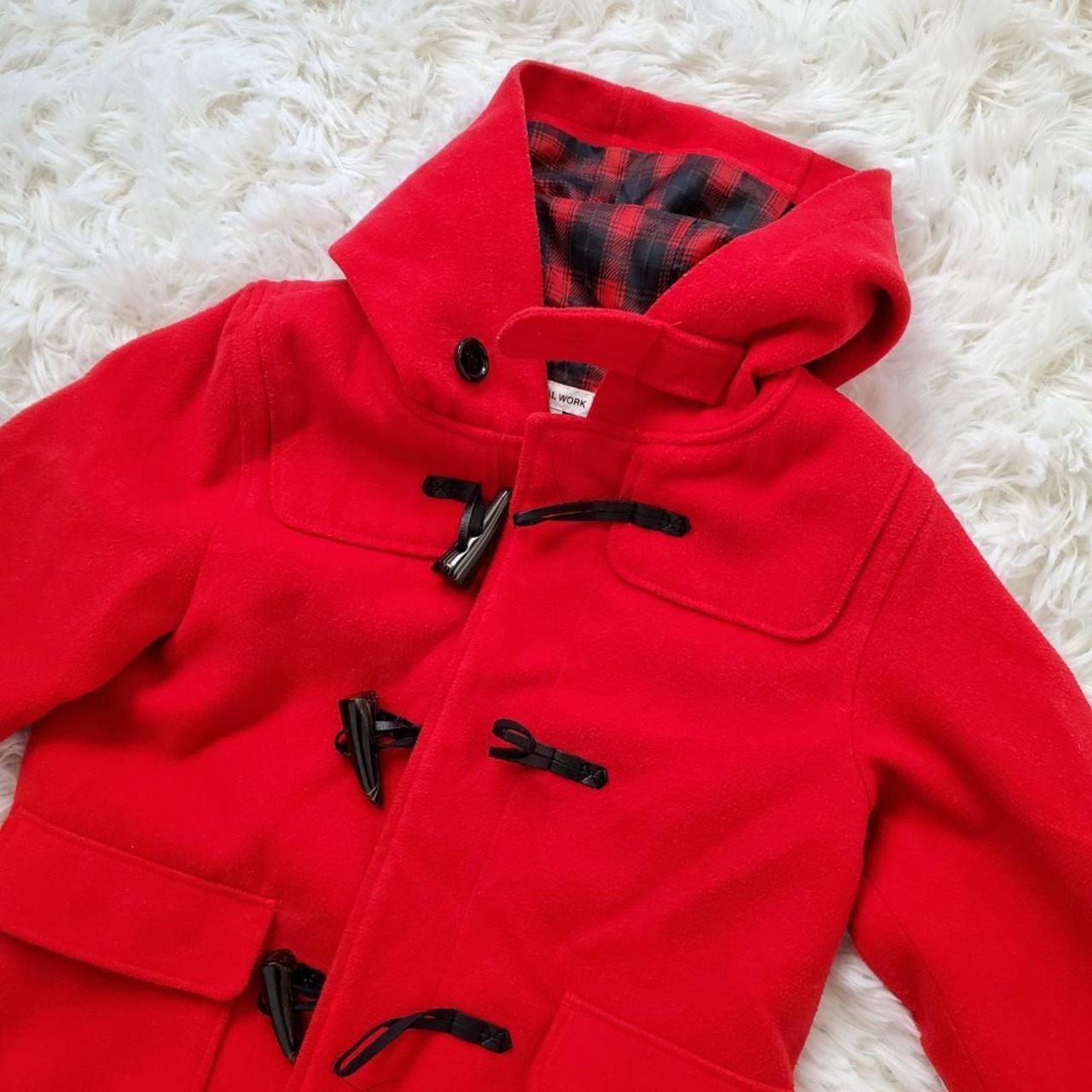 【USED】ダッフルコート　140サイズ　お出かけコート　フォーマル卒業式結婚式