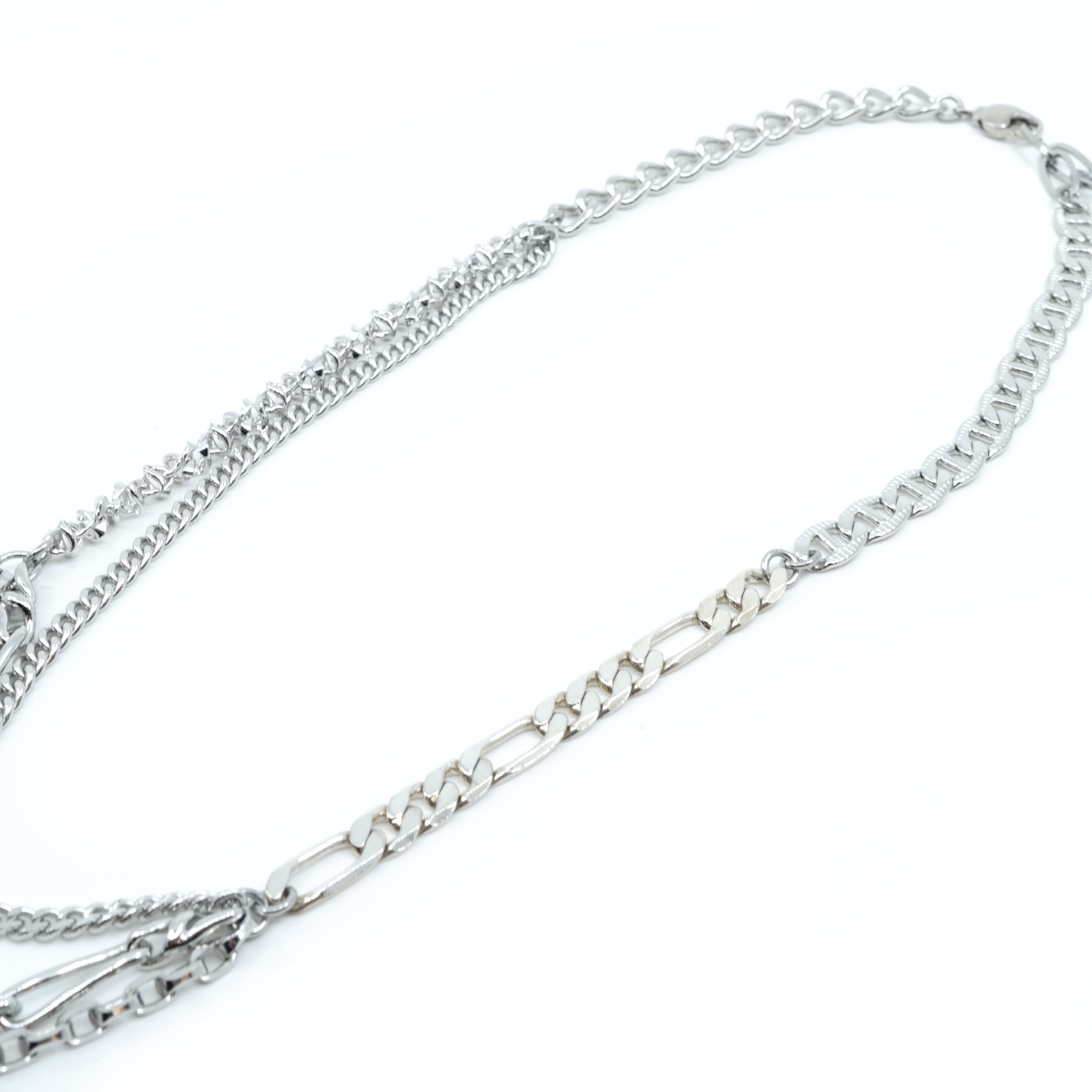 2023 2nd】gunda<ガンダ>ALPHA X NECKLACE/B [アルファ X ネックレス/B