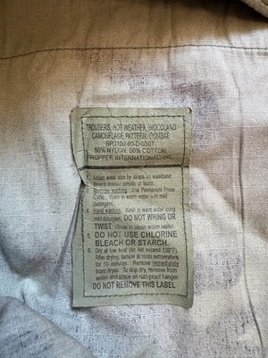 U.S.Army Military / BDU Cargo Pants / REMAKE