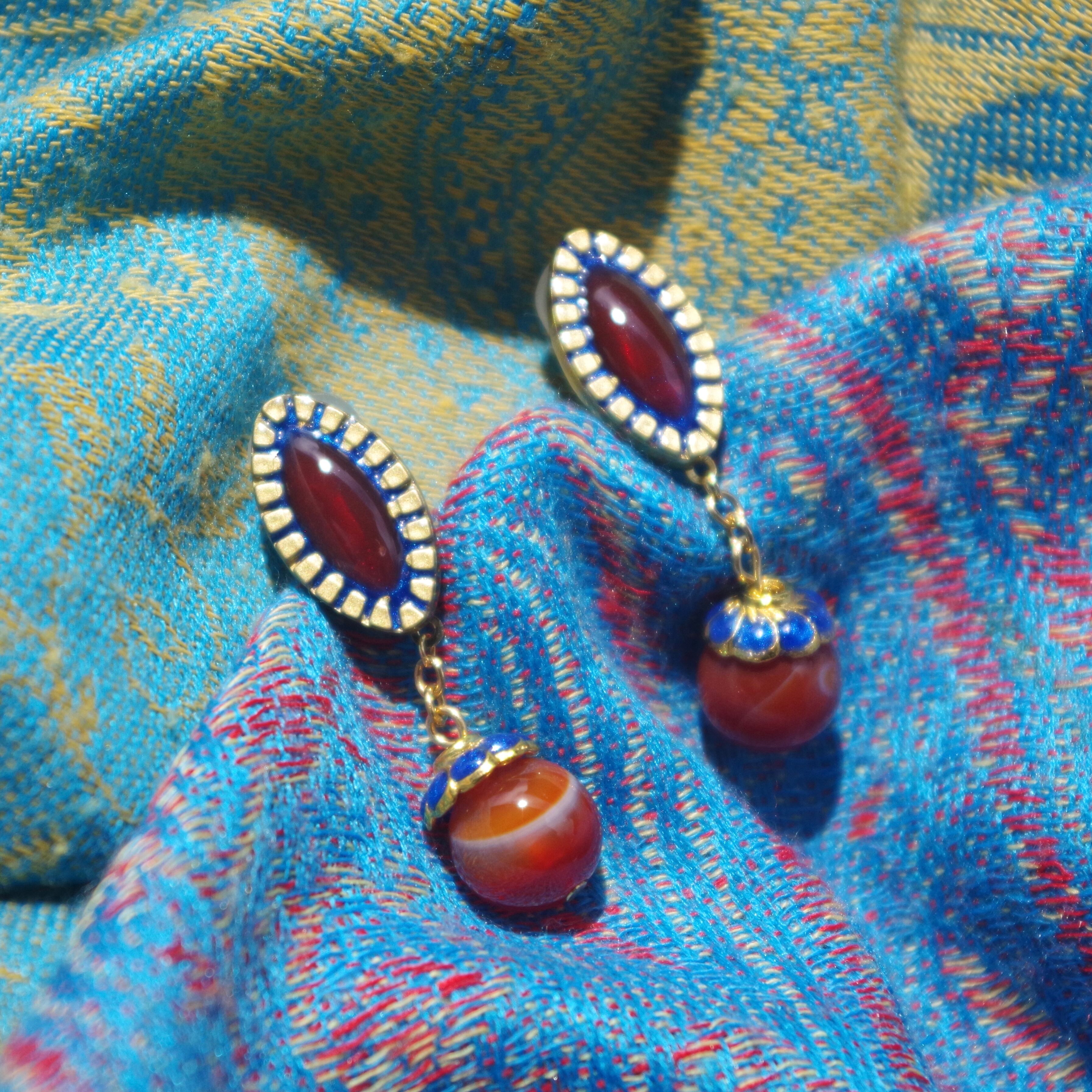 Beach Style【Night Fall】イヤリング