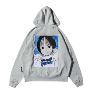 【overprint】POP ART ZIP HOODIE VER:21 / ASH【オーバープリント】