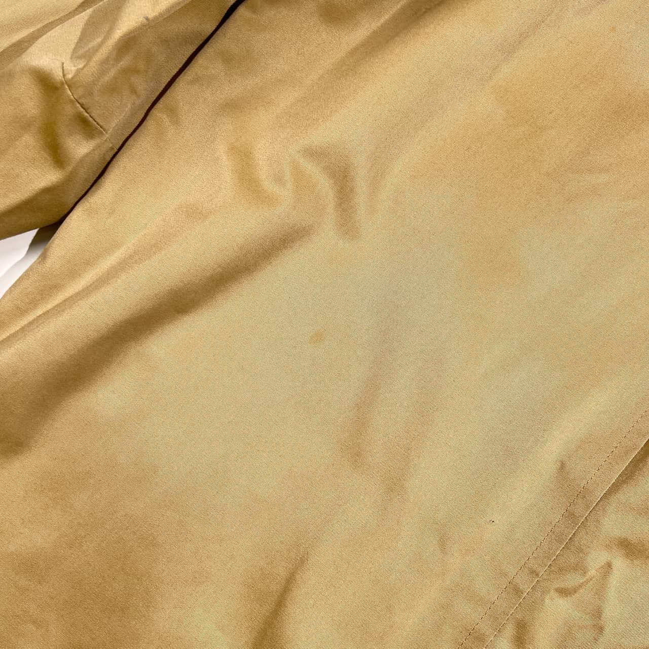 80s J.PRESS ジェイプレス 裏地チェック ステンカラーコート 170-93-77 /ベージュ系 メンズ ビンテージ