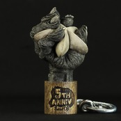 [数量限定] "5th Anniv" SUPER BIG KEYHOLDER - serial.03 /Black ink wash