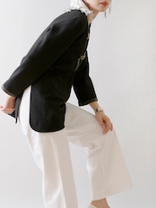 1960's Hermès / Wool Smock Wool Blouse