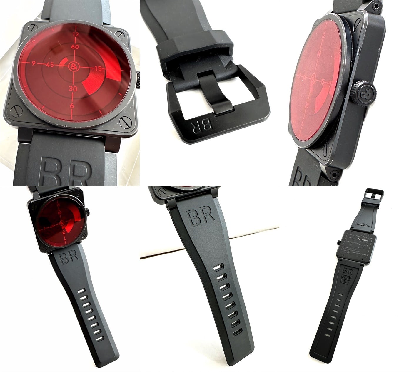 世界999本限定 Bell＆Ross ベル＆ロス BR01-92 RED RADAR レッド
