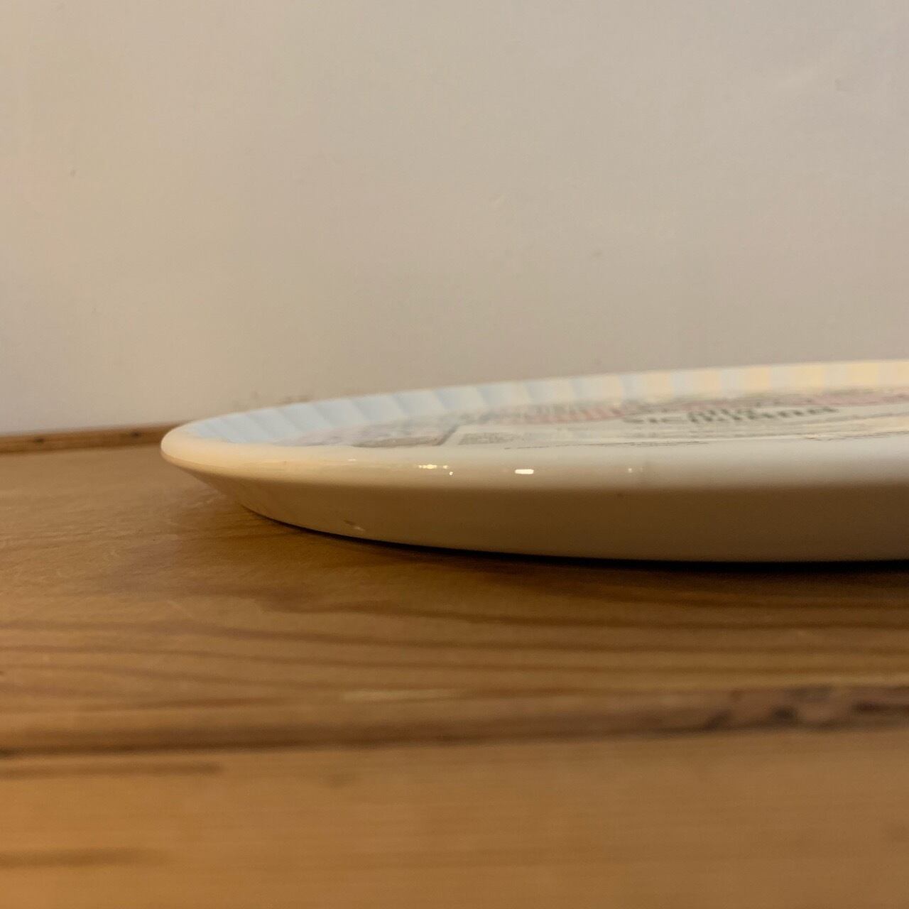 ビンテージ プレート Vintage Pizza Recipe Plate Royal China社