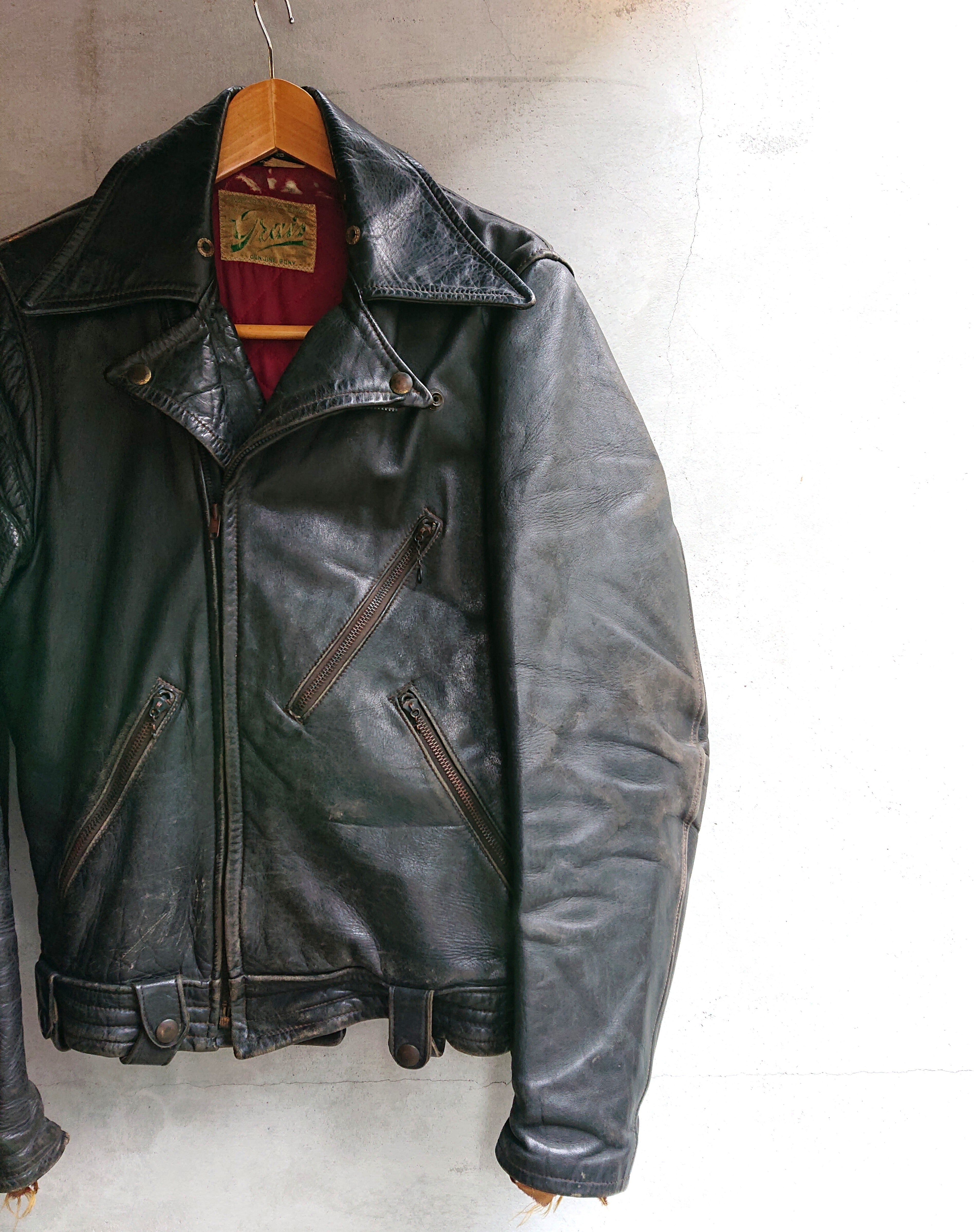 1950s Grais RIDERS LEATHER JACKET | BOW & ARROW WEB STORE 1950s Grais RIDERS LEATHER JACKET | BOW & ARROW WEB STORE