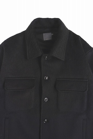 Angora Shaggy Shirt Jacket