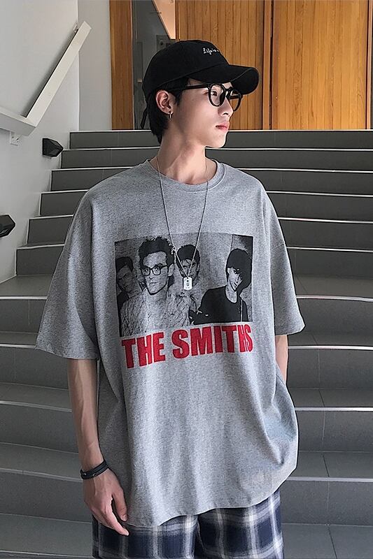 全2色 Tシャツ カットソー プリント カジュアル シンプル