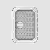 ハッチ【縦270mm 横375mm】*ホワイト*