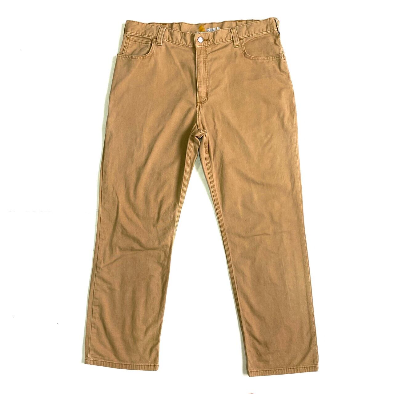 Carhartt ダブルニーワークパンツ W38 タン Relaxed Fit Carhartt ダブルニーワークパンツ W38 タン Relaxed Fit 【公式通販】