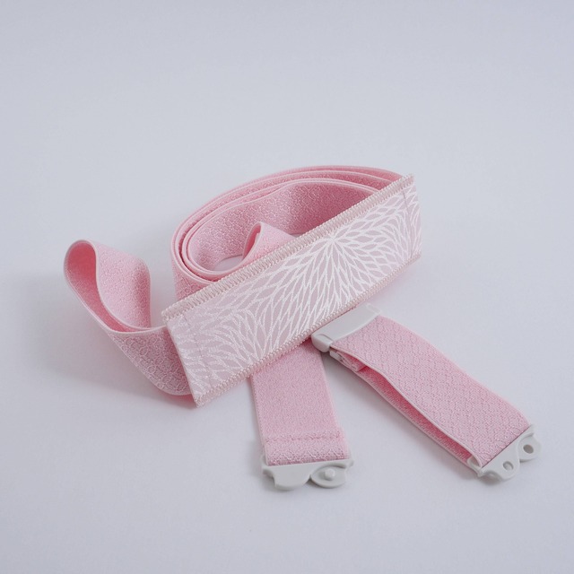 Korin adjustable waist belt with snap closure (koshi-himo belt)