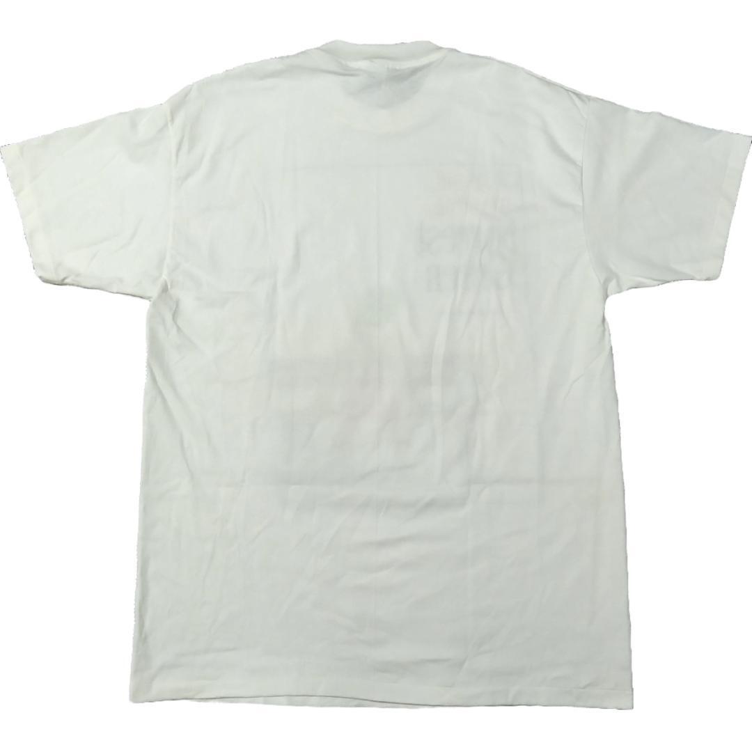 カーミット 90s Tシャツ XL 白 フォレストガンプパロディ 海外 カーミット 90s Tシャツ XL 白 フォレストガンプパロディ 海外
