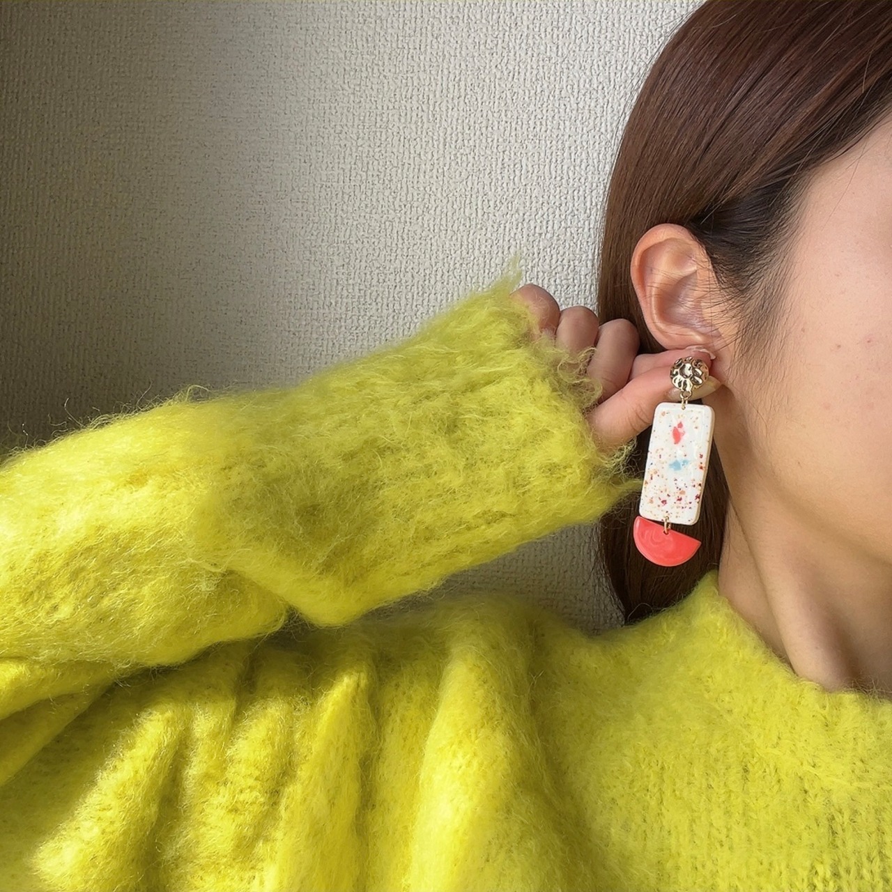 ポリマークレイピアス -19