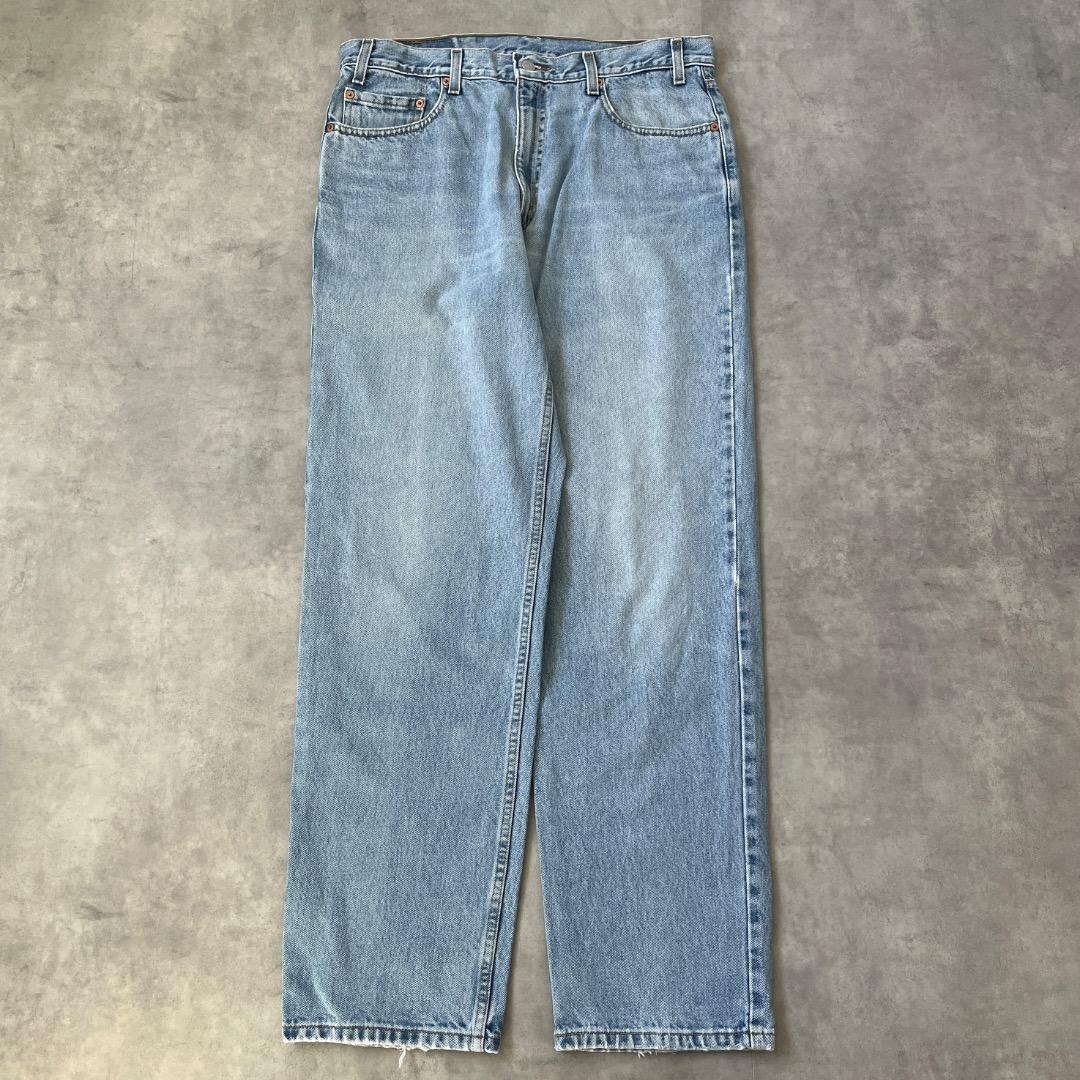 リーバイス550 Levis W36 ブルーデニム 青 古着 90s 18811 リーバイス550 Levis W36 ブルーデニム 青 古着 90s 18811 | fuufu
