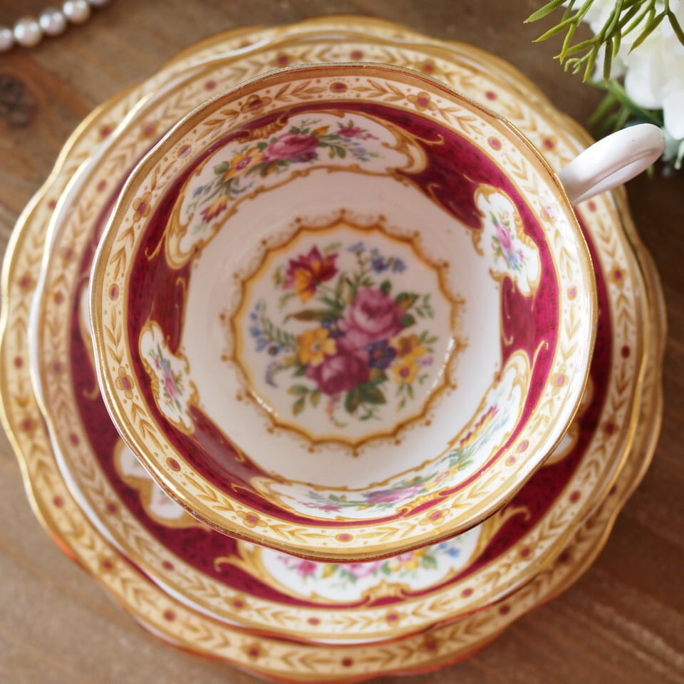 タロット4 皇帝 】希少！英国ロイヤルアルバート レディハミルトン