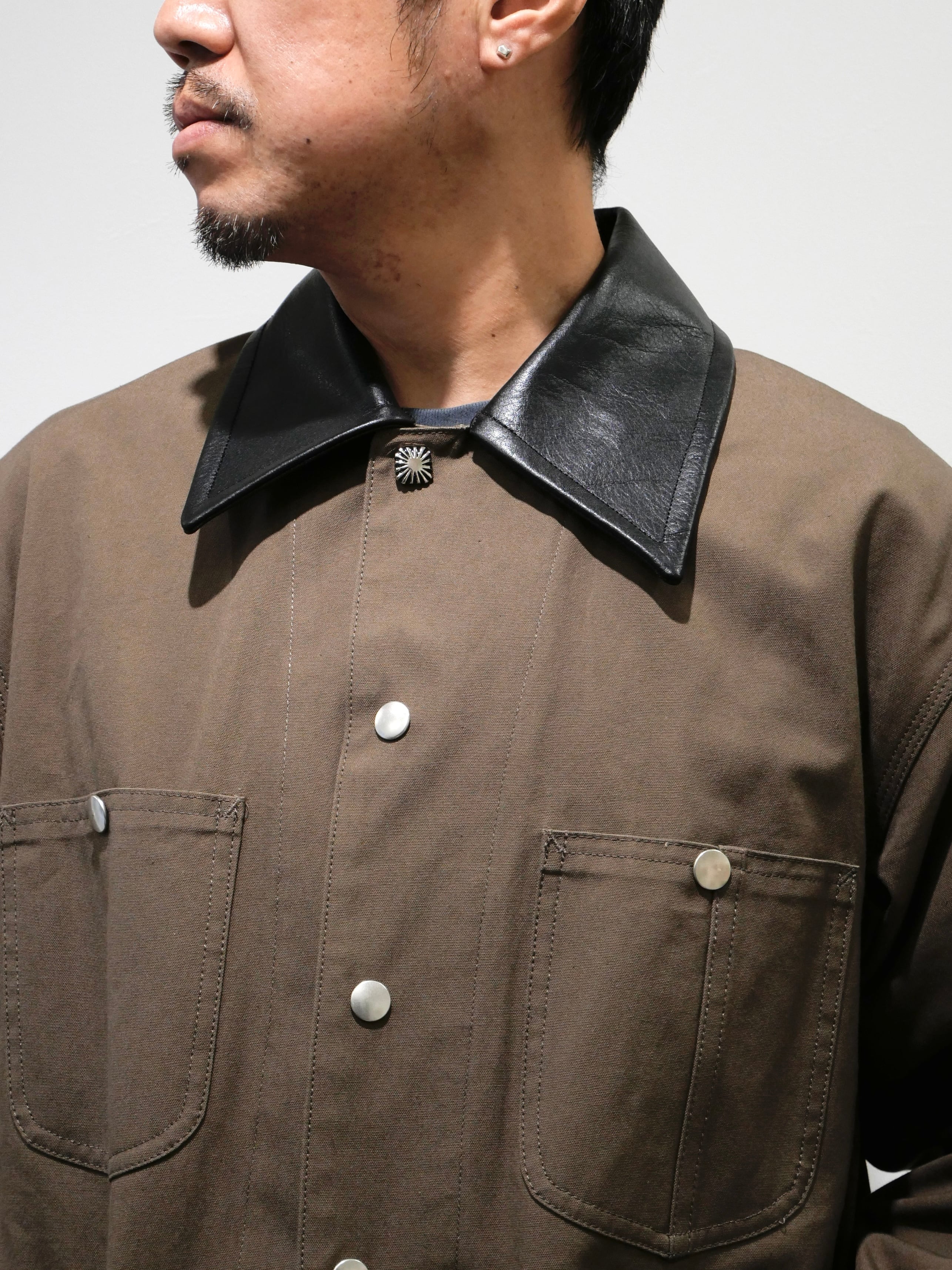 TOGA VIRILIS CANVAS JACKET | CONSTRUCT1