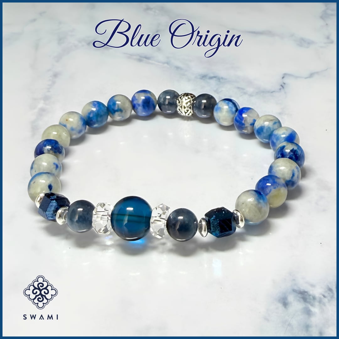 SWAMI スワミブレスレット ブルーオリジン(Blue Origin)(1点物)