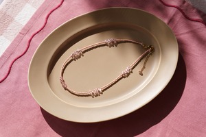 包み合う記憶｜ビーズチョーカーネックレス｜ B