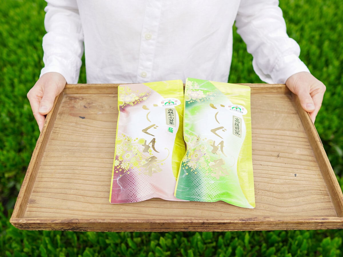 贈答ギフトに 高級かぶせ茶 高級煎茶 セット | イワキ製茶