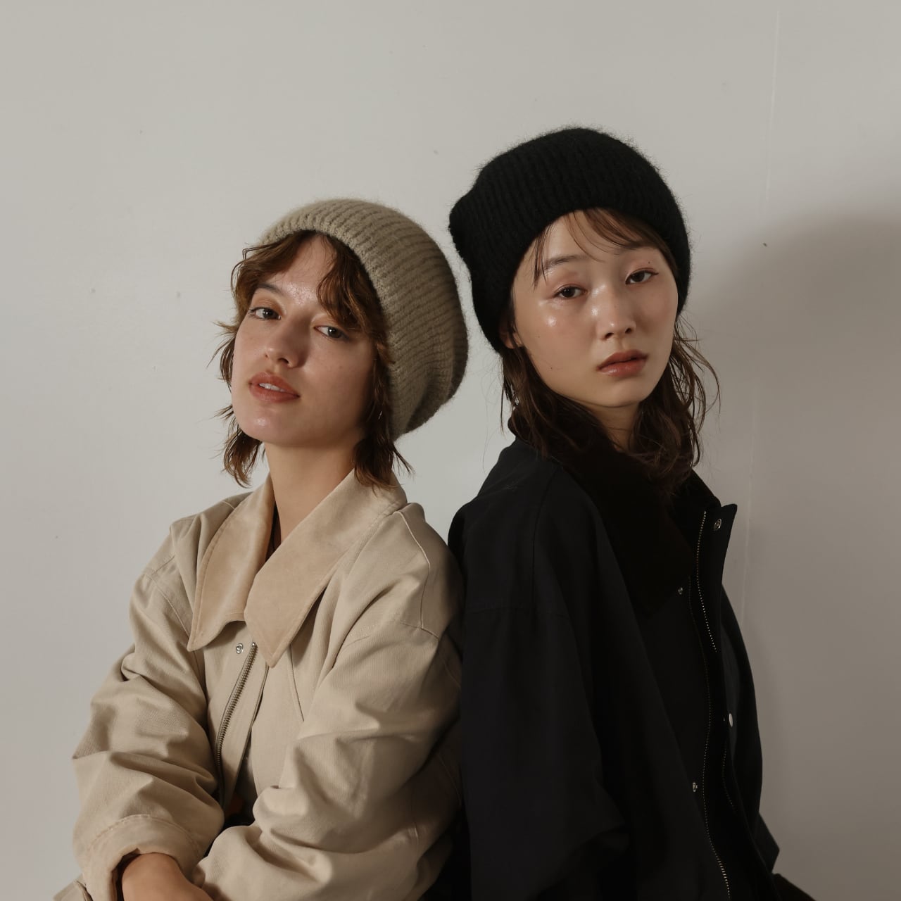 loose fit beanie / black | CALME /カルム -Lifestyle Shop-