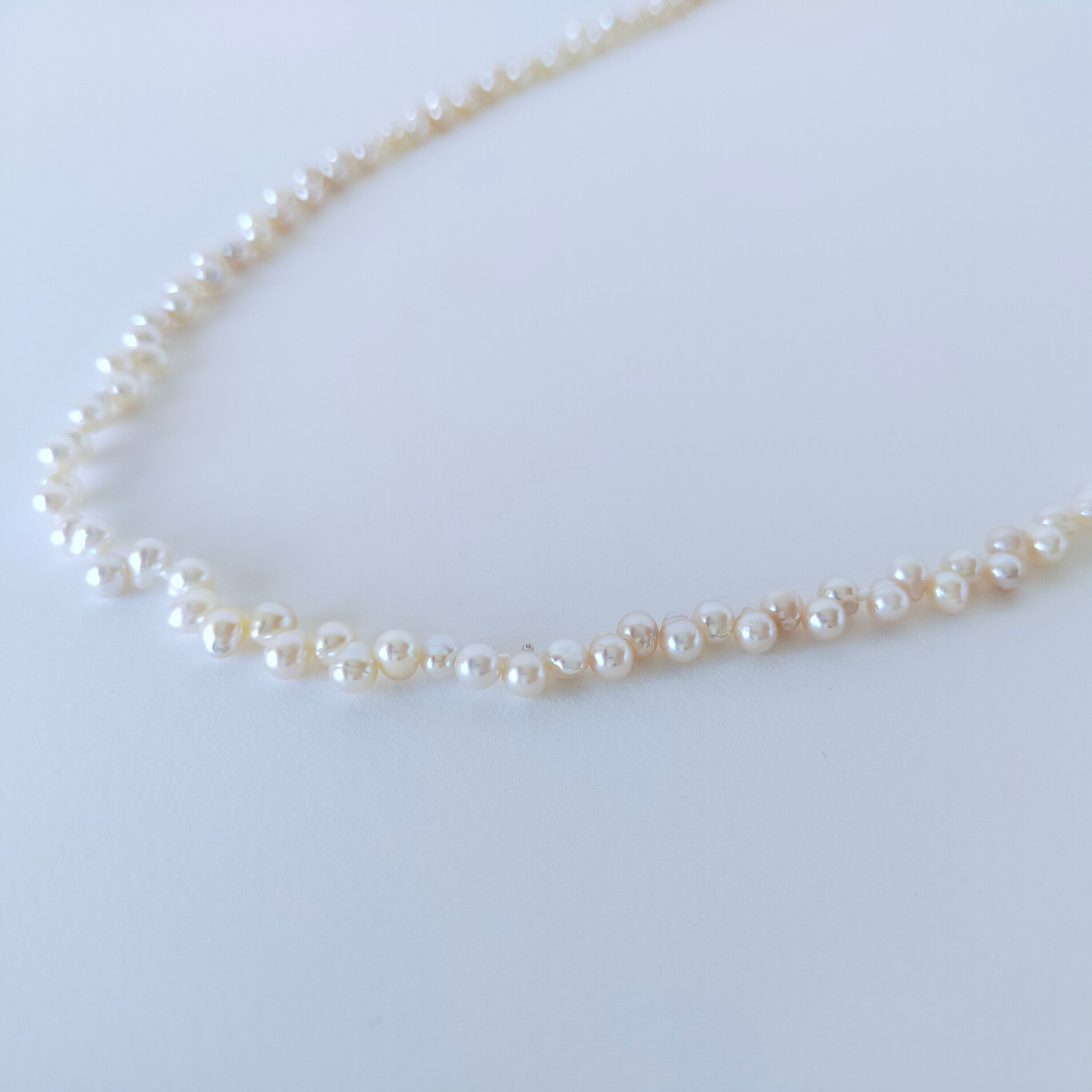 AKOYA] バロックベビーパール LONG NECKLACE | GRACE PEARLS