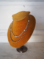 ITALY Vintage 925 Silver design necklace