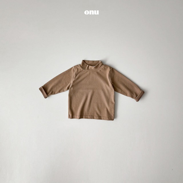 【予約】Basic Half Turtleneck Tee