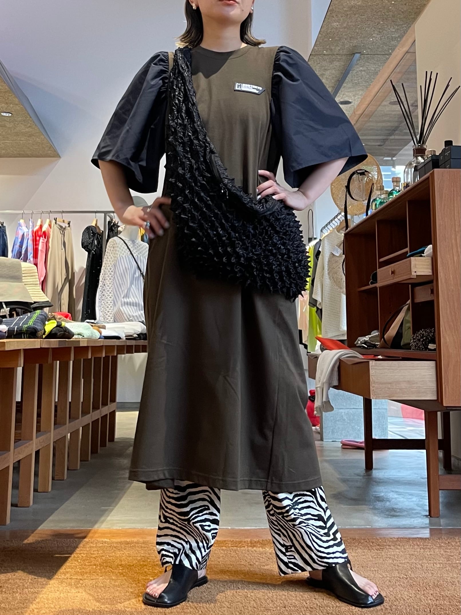 NONTOKYO (ノントーキョー) / PUFF SLEEVE T ONE-PIECE | TRENT 
