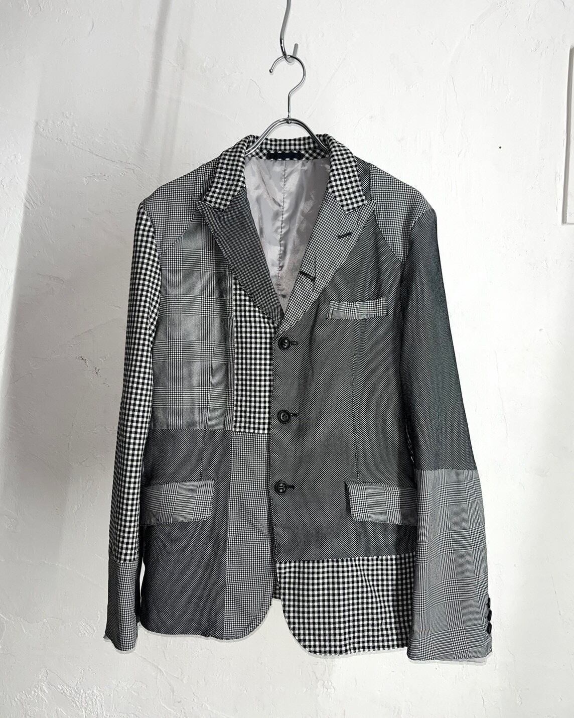 10AW COMME des GARCONS HOMME Patchwork Tailored Jacket