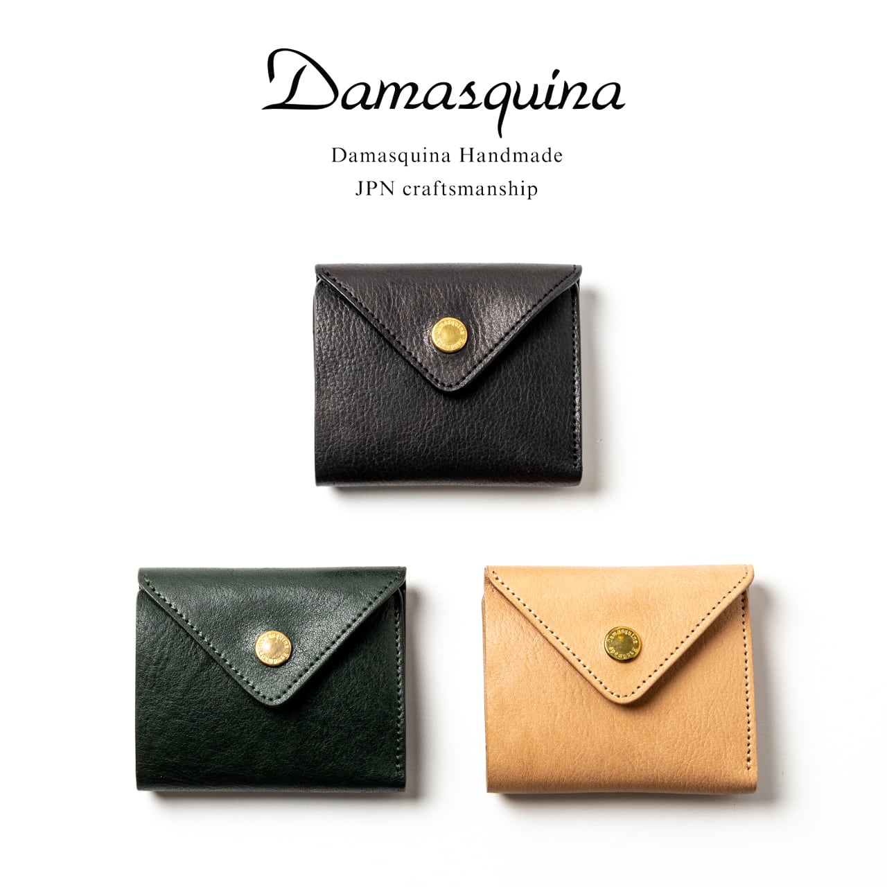 TRIANGLE MINI WALLET / Damasquina ダマスキーナ | PEPS