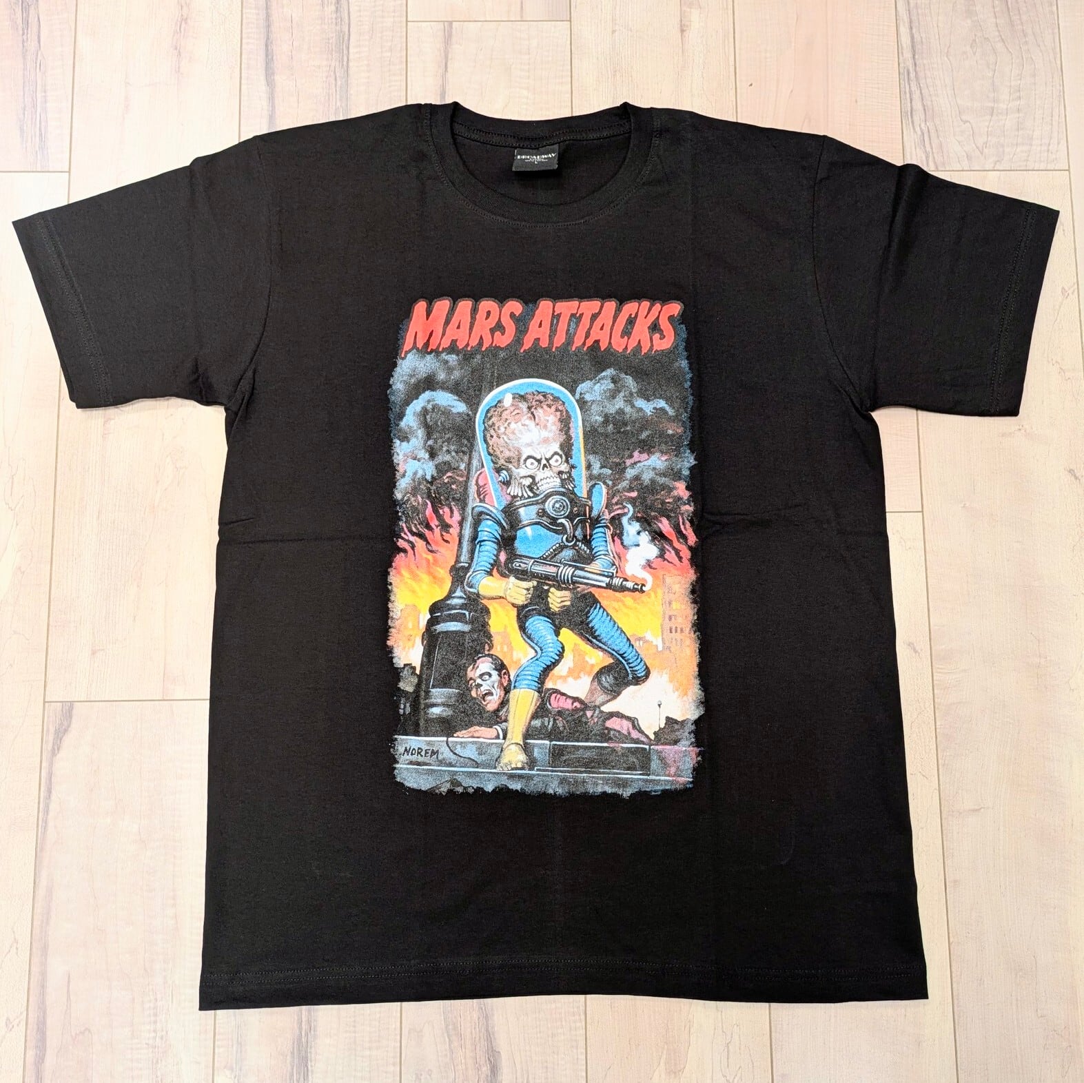 【 Mars Attacks!（ マーズアタック!  ）】火星人兵士 / 映画Tシャツ / Tシャツ〚アメリカン雑貨 アメトイ〛