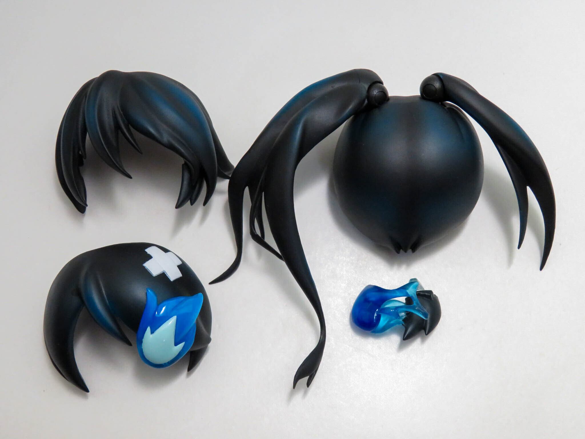 SALE】（A−ランク）【106】 ブラック☆ロックシューター 髪パーツ