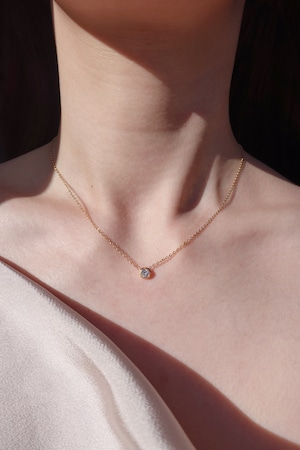 4/27(土)再販 one stone necklace