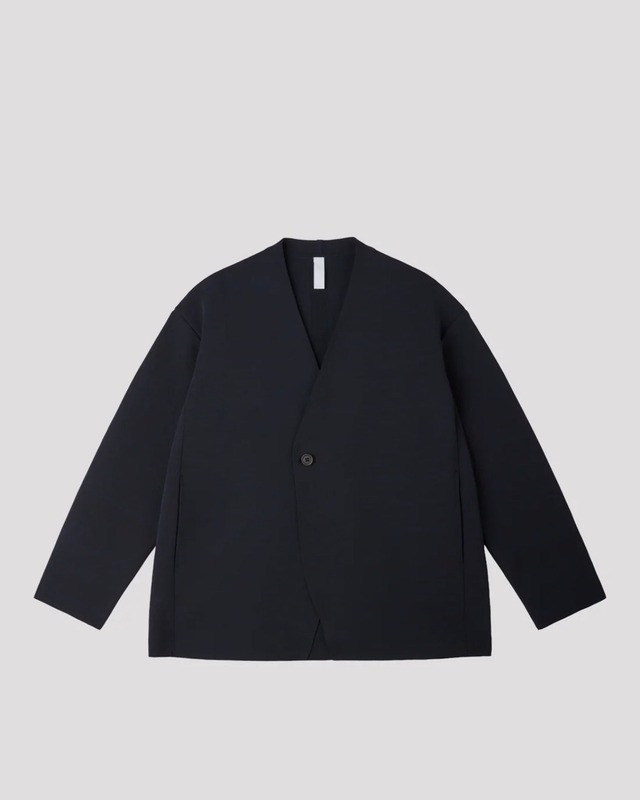 【CFCL】MILAN COLLARLESS DOUBLE BREASTED BOXY JACKET