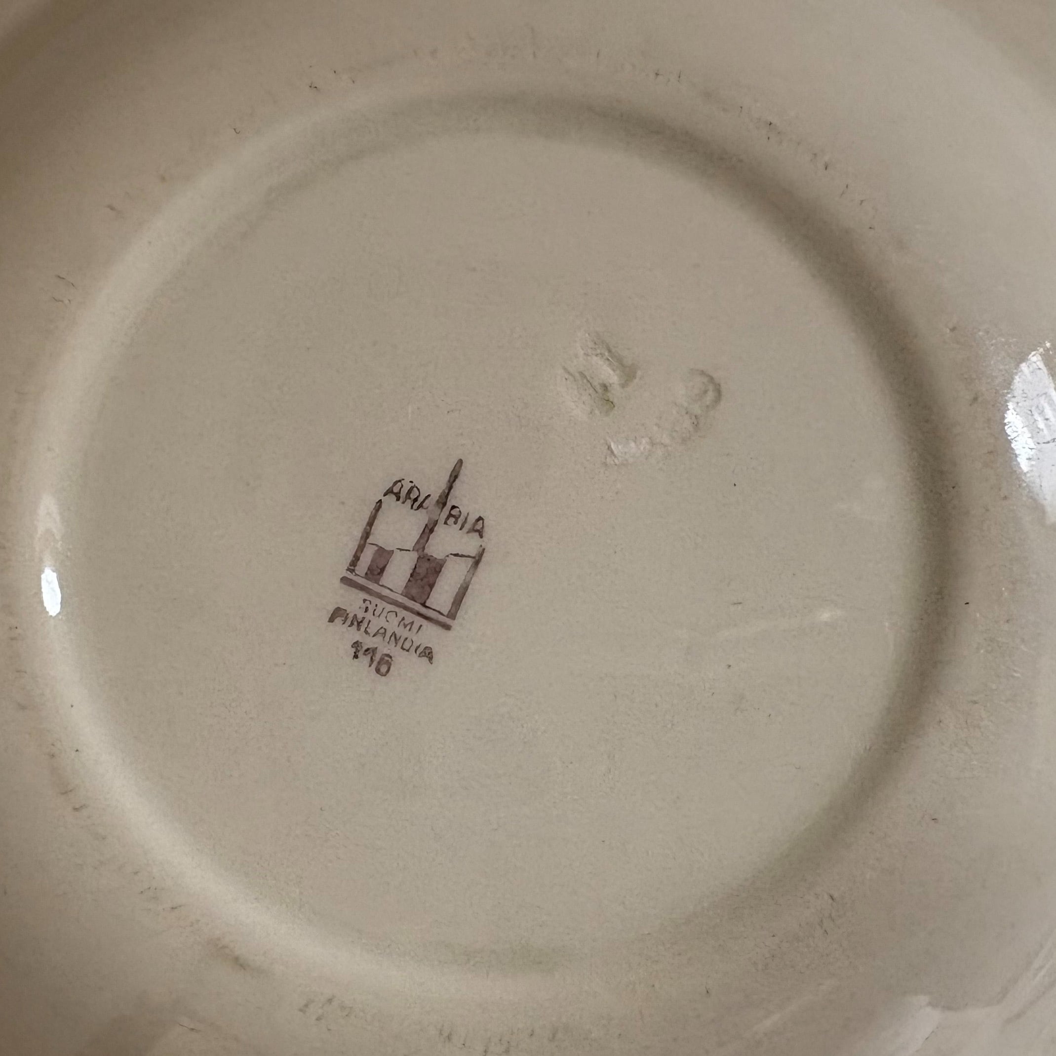 ARABIA Victoriaスーププレート | koloni