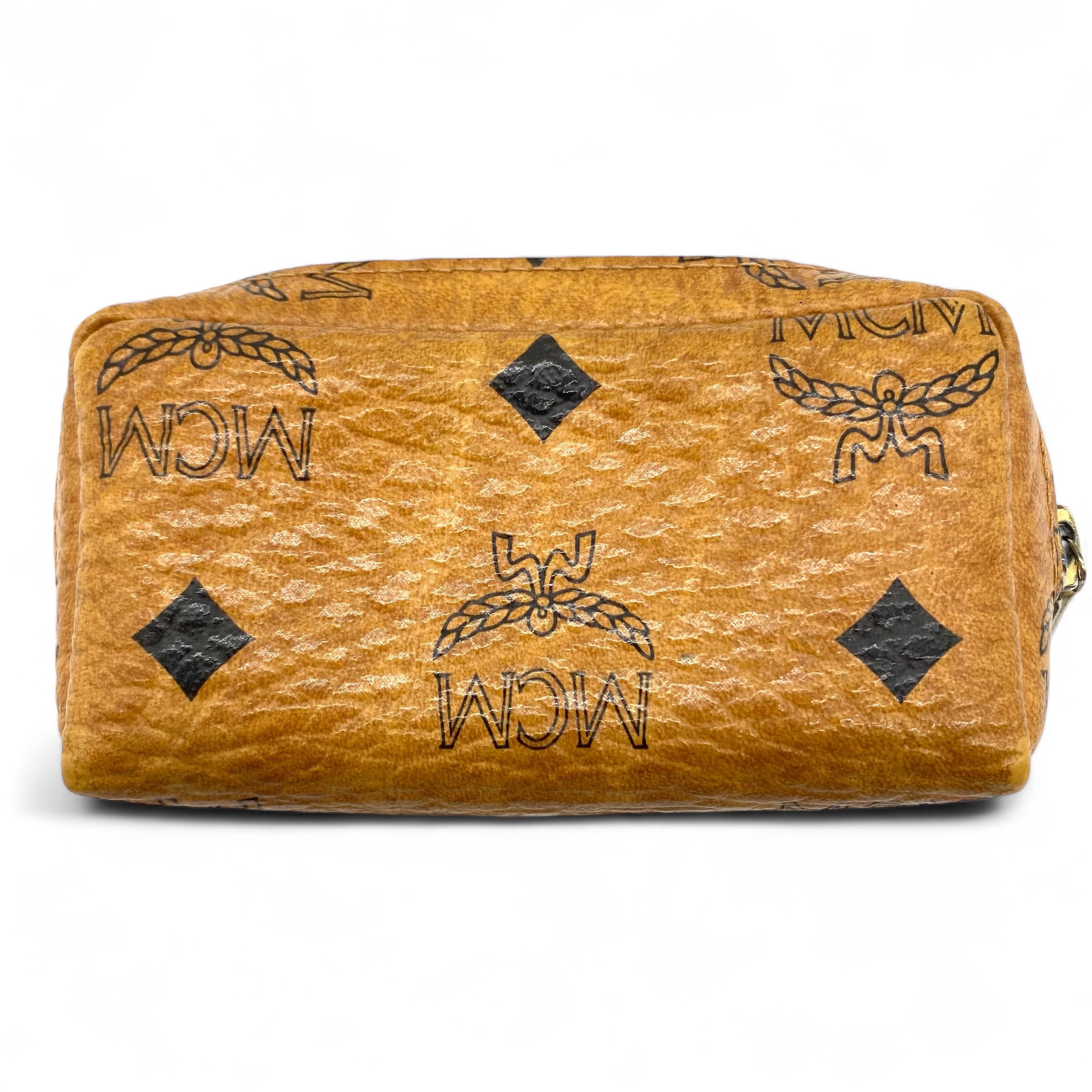 Vintage MCM Visetos Coin Case Cognac / ヴィンテージ エムシーエム