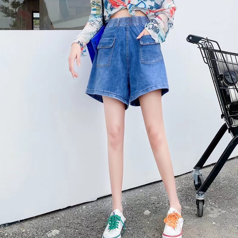 ショーツ サマールーズパンツ スタイル 大きめサイズ 夏物 ブルマー ミックスインファッション88316482916