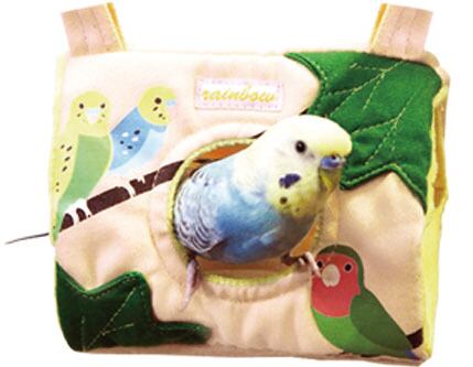 【小鳥用品】なかよしバードさんかくトンネル(S)